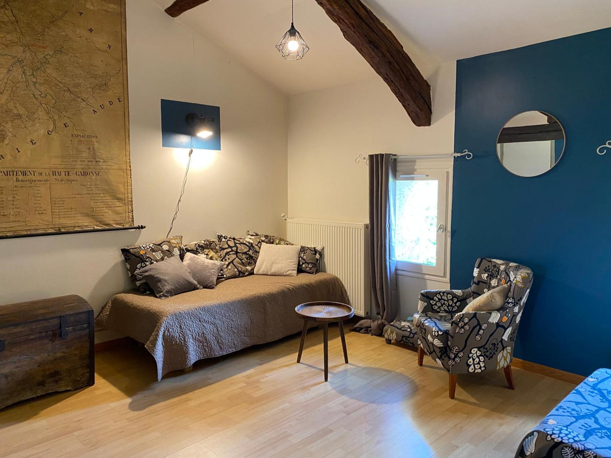 Le Repaire De La Reveuse Bed & Breakfast Saint-Frajou Room photo